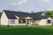 Country Style House Plan - 3 Beds 2 Baths 2292 Sq/Ft Plan #1089-23 Exterior 