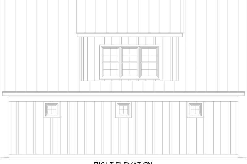 Dream House Plan - Exterior - Other Elevation 1 for Farmhouse House Plan #932-1117 - 1 bed, 1 bath