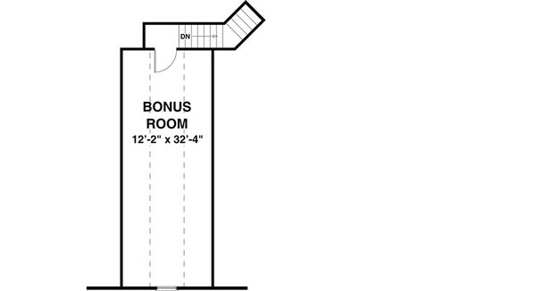 Craftsman Floor Plan - Upper Floor Plan #56-631