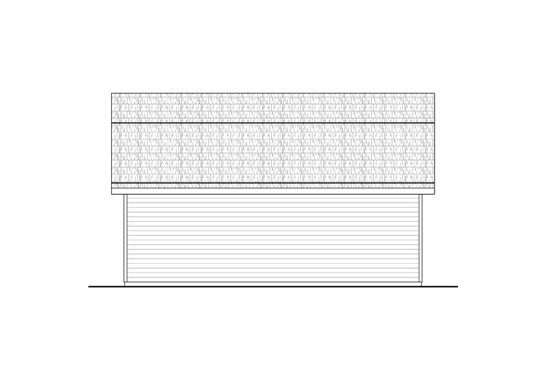 Home Plan - Exterior - Other Elevation 1 for Farmhouse House Plan #124-1327, 0 bath