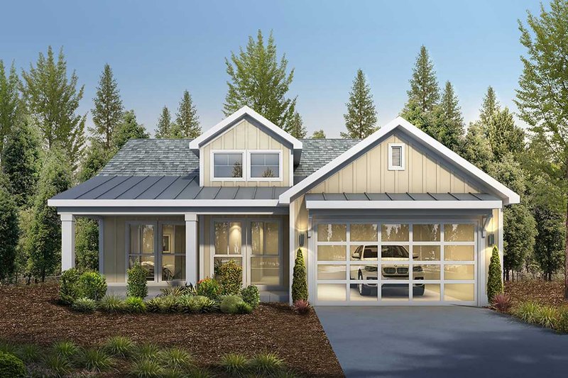 House Plan Design - Craftsman Exterior - Front Elevation Plan #1073-15