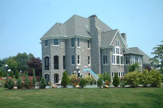 Exterior - Other Elevation 2 for European House Plan #119-241 - 5 bed, 4 bath