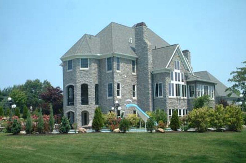 Home Plan - Exterior - Other Elevation 2 for European House Plan #119-241 - 5 bed, 4 bath