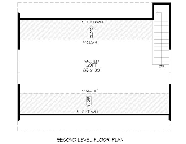 House Blueprint - Country Floor Plan - Upper Floor Plan #932-1268