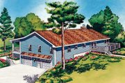 Country Style House Plan - 3 Beds 2 Baths 1792 Sq/Ft Plan #312-575 