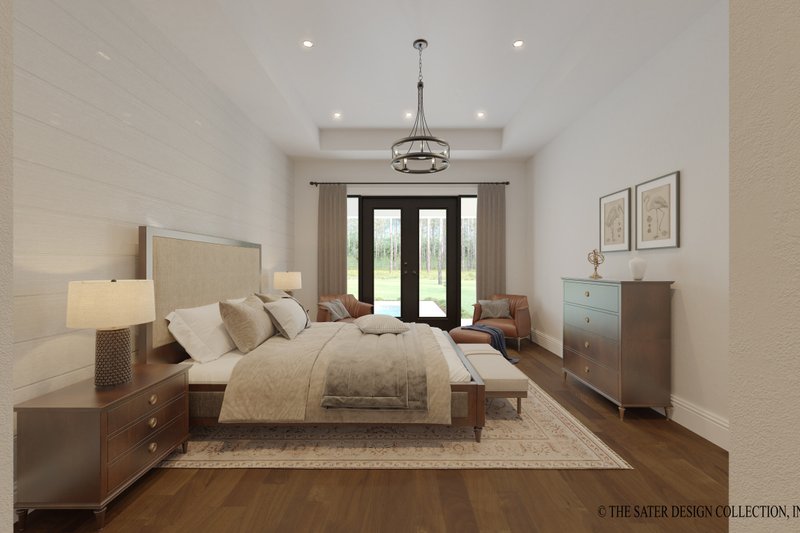 House Plan Design - Interior - Master Bedroom for Farmhouse House Plan #930-554 - 3 bed, 3.5 bath