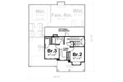 Farmhouse Style House Plan - 3 Beds 2.5 Baths 1699 Sq/Ft Plan #20-1221 