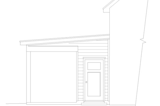 Exterior - Other Elevation 1 for Beach House Plan #932-621, 2 bath