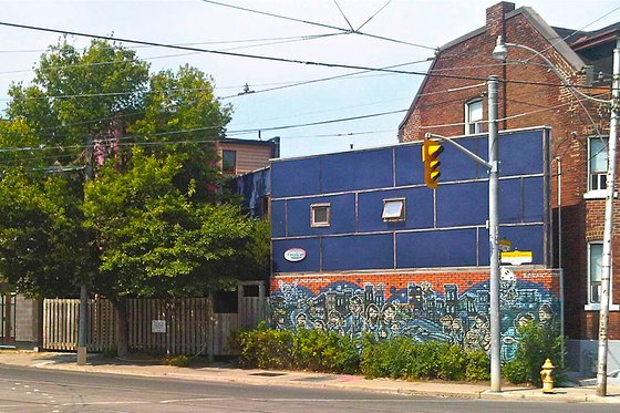 Modern design, 2 story studio loft design, front elevation