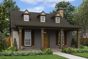 Cottage Style House Plan - 2 Beds 1 Baths 960 Sq/Ft Plan #48-951 