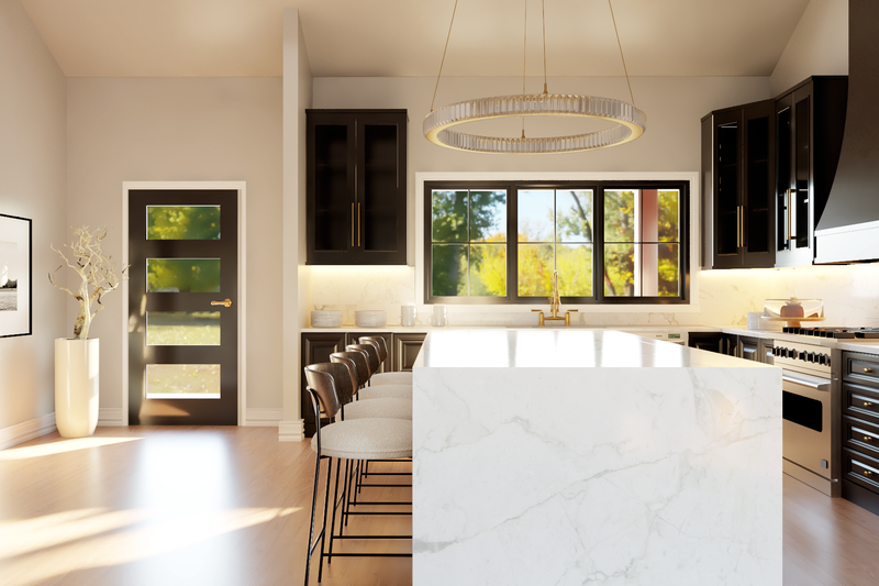 Architectural House Design - Interior - Kitchen 1 for Barndominium House Plan #1064-439 - 3 bed, 2 bath