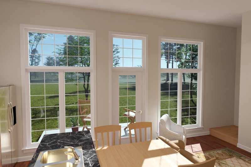 Architectural House Design - Interior - Family Room for Cottage House Plan #513-2418 - 2 bed, 2 bath