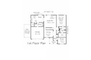 Traditional Style House Plan - 4 Beds 2.5 Baths 3335 Sq/Ft Plan #329-373 