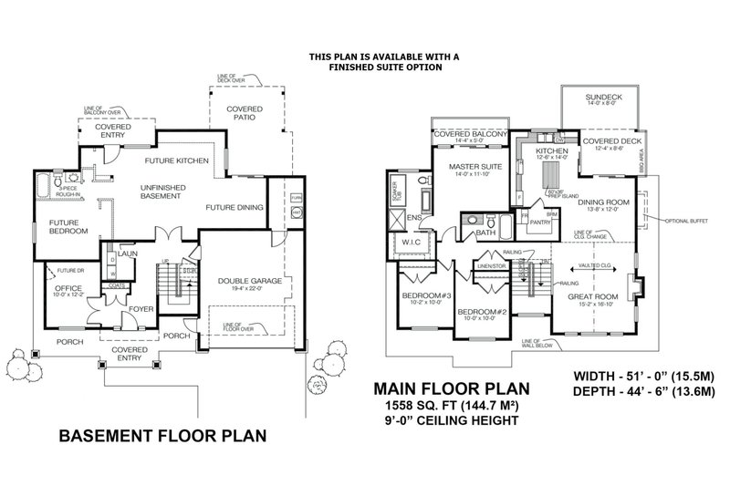House Design - Floor Plan - Other Floor for Craftsman House Plan #1100-40 - 3 bed, 2 bath