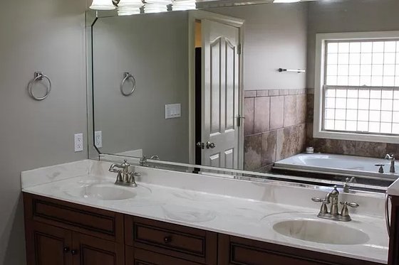 Interior - Master Bathroom for Traditional House Plan #17-155 - 4 bed, 2 bath