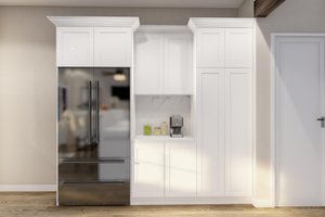 Interior - Kitchen 3 for European House Plan #17-1180 - 4 bed, 2.5 bath