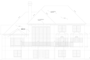 Traditional Style House Plan - 3 Beds 3.5 Baths 3099 Sq/Ft Plan #30-342 