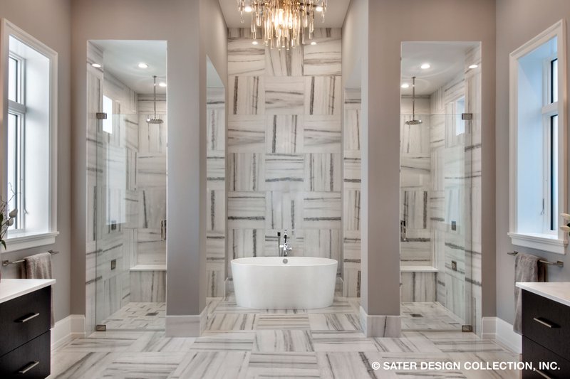 Architectural House Design - Interior - Master Bathroom 1 for Contemporary House Plan #930-513 - 5 bed, 5.5 bath