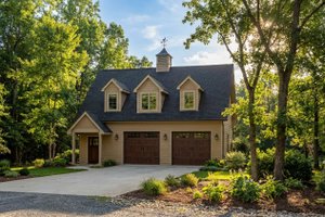 Colonial Exterior - Front Elevation Plan #22-420