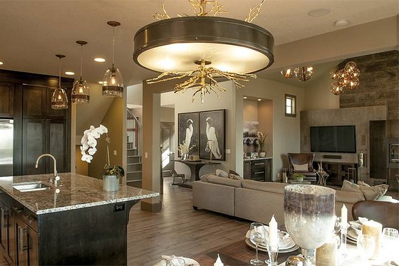 Kitchen - 4000 square foot Craftsman home
