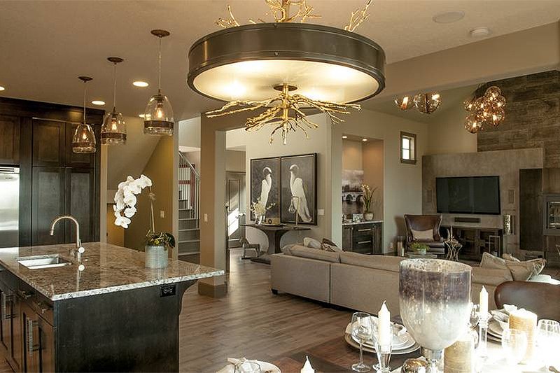 Home Plan - Kitchen - 4000 square foot Craftsman home