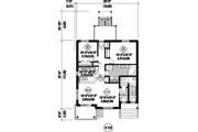 Contemporary Style House Plan - 6 Beds 3 Baths 3534 Sq/Ft Plan #25-4380 