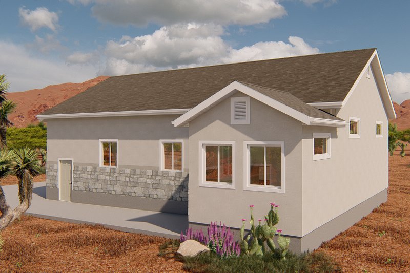 Architectural House Design - Exterior - Other Elevation for Traditional House Plan #1060-132, 0 bath