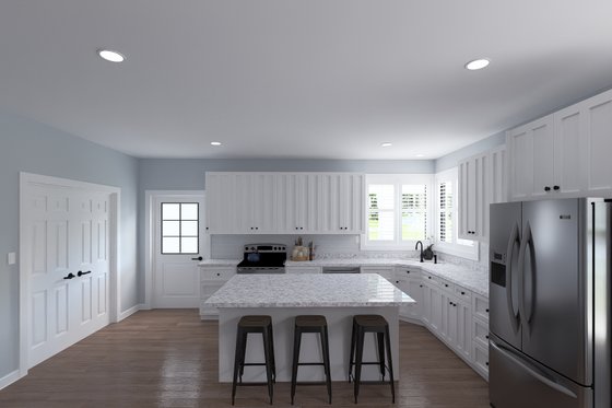 Interior - Kitchen for Farmhouse House Plan #1060-492 - 3 bed, 3 bath