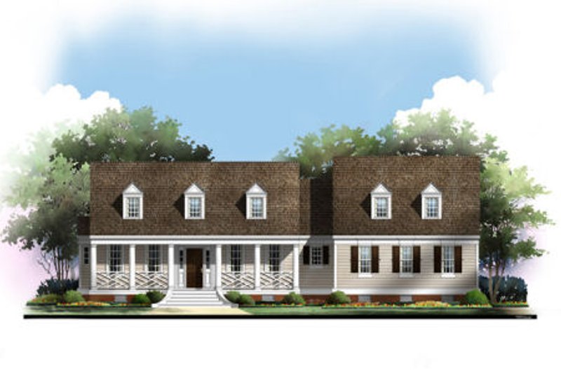 House Plan Design - Exterior - Other Elevation 1 for Traditional House Plan #119-355 - 3 bed, 2.5 bath
