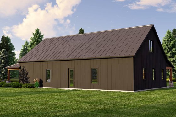 Exterior - Other Elevation for Country House Plan #1064-241 - 3 bed, 2 bath