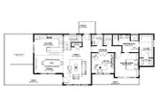 Modern Style House Plan - 3 Beds 3.5 Baths 2209 Sq/Ft Plan #921-28 Floor 