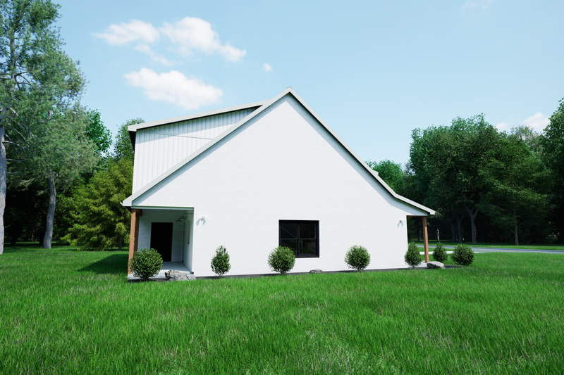 Architectural House Design - Exterior - Other Elevation 2 for Craftsman House Plan #1116-19 - 4 bed, 3.5 bath