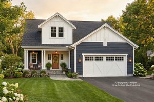 House Plan Design - Exterior - Front Elevation for Traditional House Plan #51-1409 - 3 bed, 2.5 bath