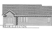 Traditional Style House Plan - 3 Beds 2 Baths 1295 Sq/Ft Plan #70-106 