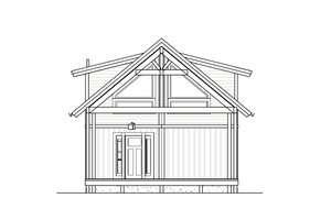 Exterior - Front Elevation 3 for Traditional House Plan #895-115 - 1 bed, 2 bath