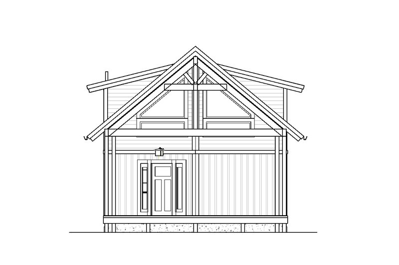 Dream House Plan - Exterior - Front Elevation 3 for Traditional House Plan #895-115 - 1 bed, 2 bath