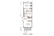 Cottage Style House Plan - 2 Beds 1 Baths 955 Sq/Ft Plan #79-104 