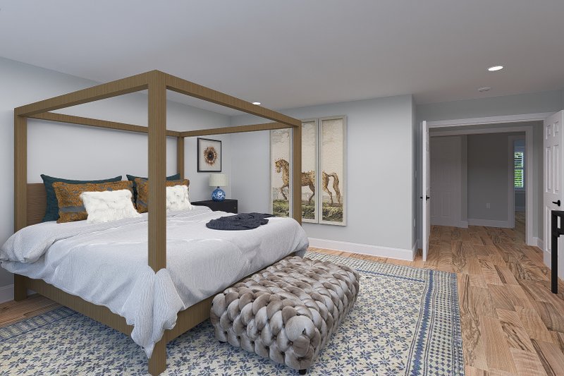 Architectural House Design - Interior - Master Bedroom 1 for Farmhouse House Plan #1060-245 - 3 bed, 2.5 bath