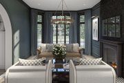 European Style House Plan - 3 Beds 3.5 Baths 2301 Sq/Ft Plan #455-588 