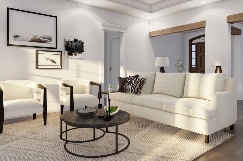 Dream House Plan - Interior - Family Room 1 for Ranch House Plan #17-3324 - 3 bed, 2 bath