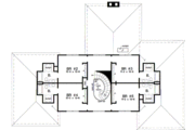 European Style House Plan - 5 Beds 6 Baths 4207 Sq/Ft Plan #312-835 