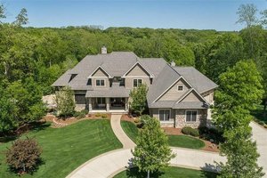 Exterior - Front Elevation 3 for Traditional House Plan #70-1554 - 7 bed, 4.5 bath