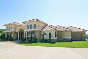 Exterior - Other Elevation for Mediterranean House Plan #80-163 - 3 bed, 3 bath