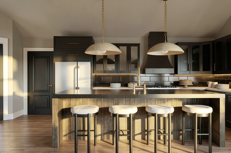 Architectural House Design - Interior - Kitchen for Craftsman House Plan #1064-474 - 4 bed, 2.5 bath