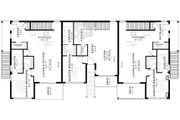Contemporary Style House Plan - 9 Beds 6 Baths 4282 Sq/Ft Plan #1101-43 