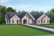 Traditional Style House Plan - 3 Beds 2.5 Baths 2695 Sq/Ft Plan #57-322 