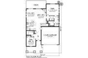 Craftsman Style House Plan - 3 Beds 3 Baths 2260 Sq/Ft Plan #70-1513 