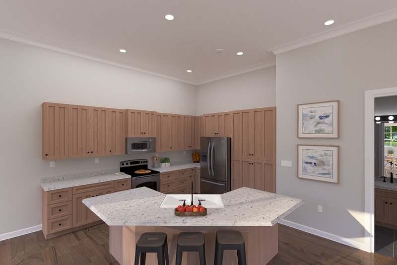 Home Plan - Interior - Kitchen 4 for Modern House Plan #1060-502 - 3 bed, 3.5 bath