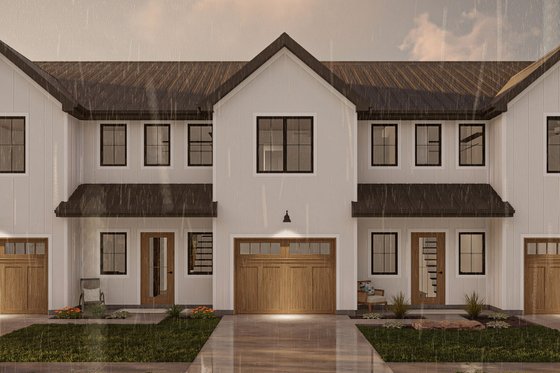 Exterior - Other Elevation 5 for Modern House Plan #455-657 - 3 bed, 2.5 bath