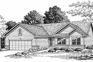 Traditional Exterior - Front Elevation Plan #70-119